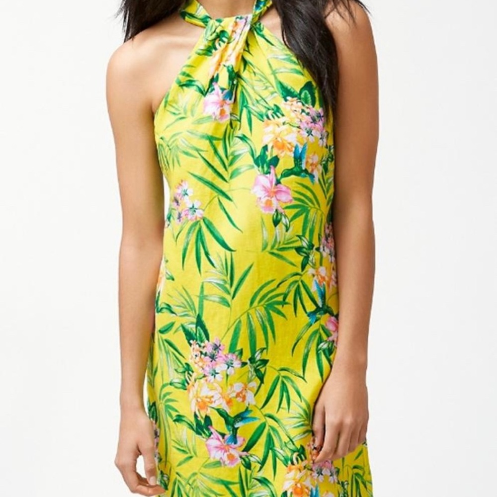 Tommy Bahama Tropical Halter Dress